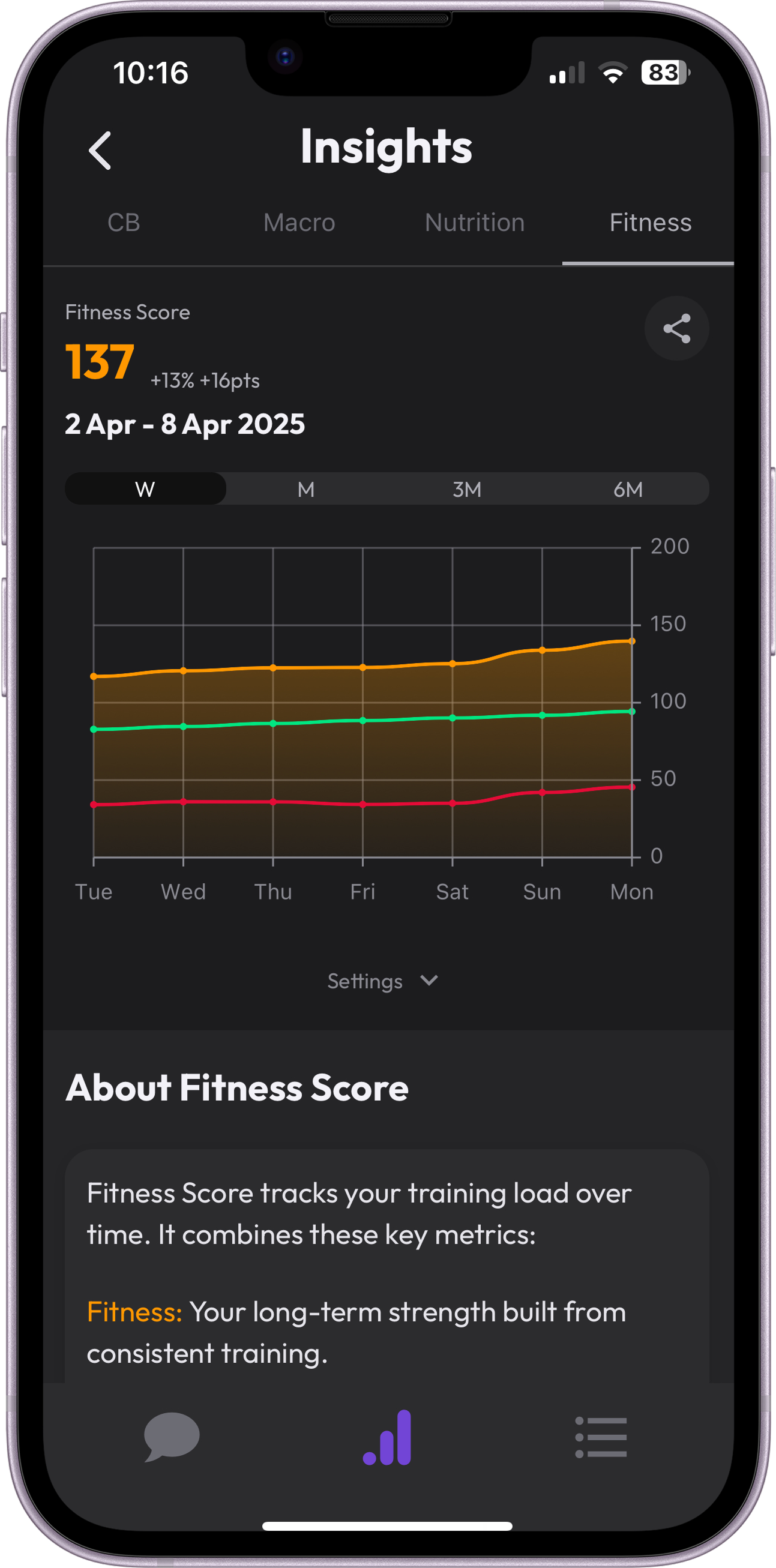 Master Project App Screenshot